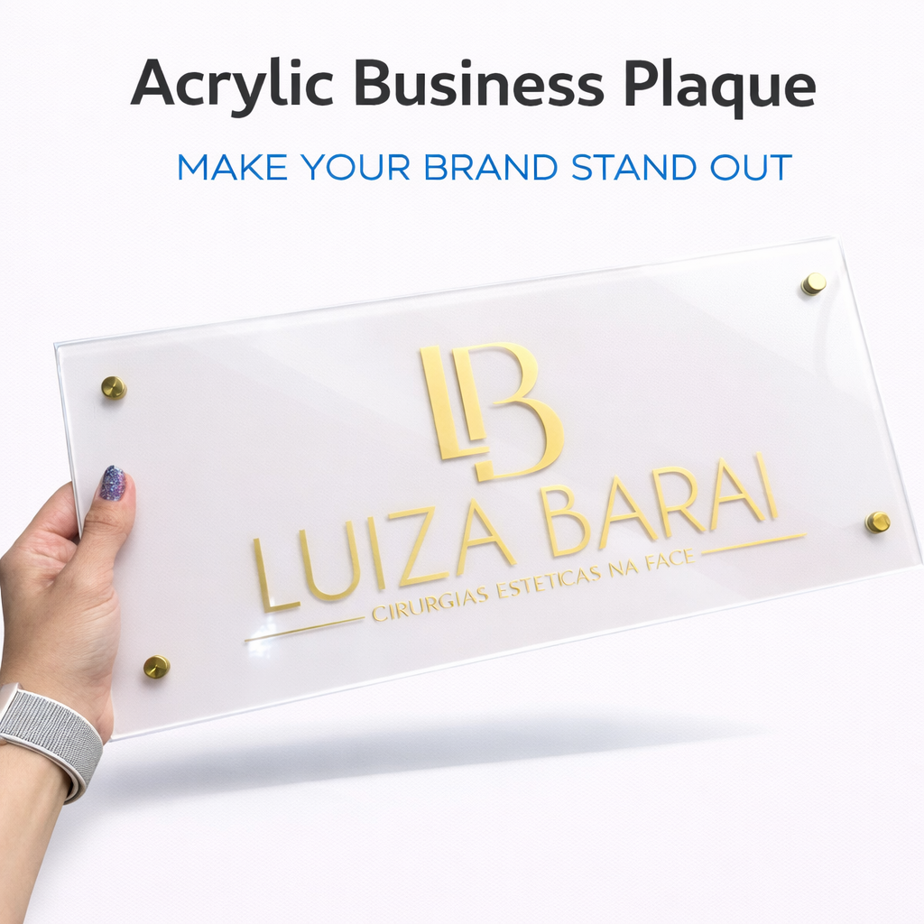 Acrylic Business Plaque - Image 6