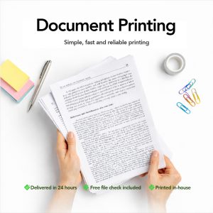 Document Print - Printing And Binding